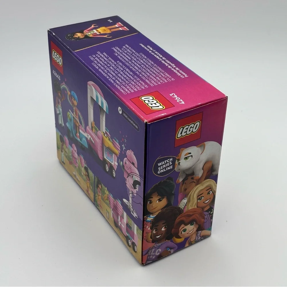 LEGO‎ Friends Candy Cart Stand and Scooter - Pink and Blue  NEW